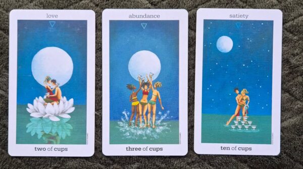 Sun and moon tarot